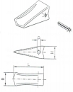 Flachkappe System UNIZET-2000 132x55x62